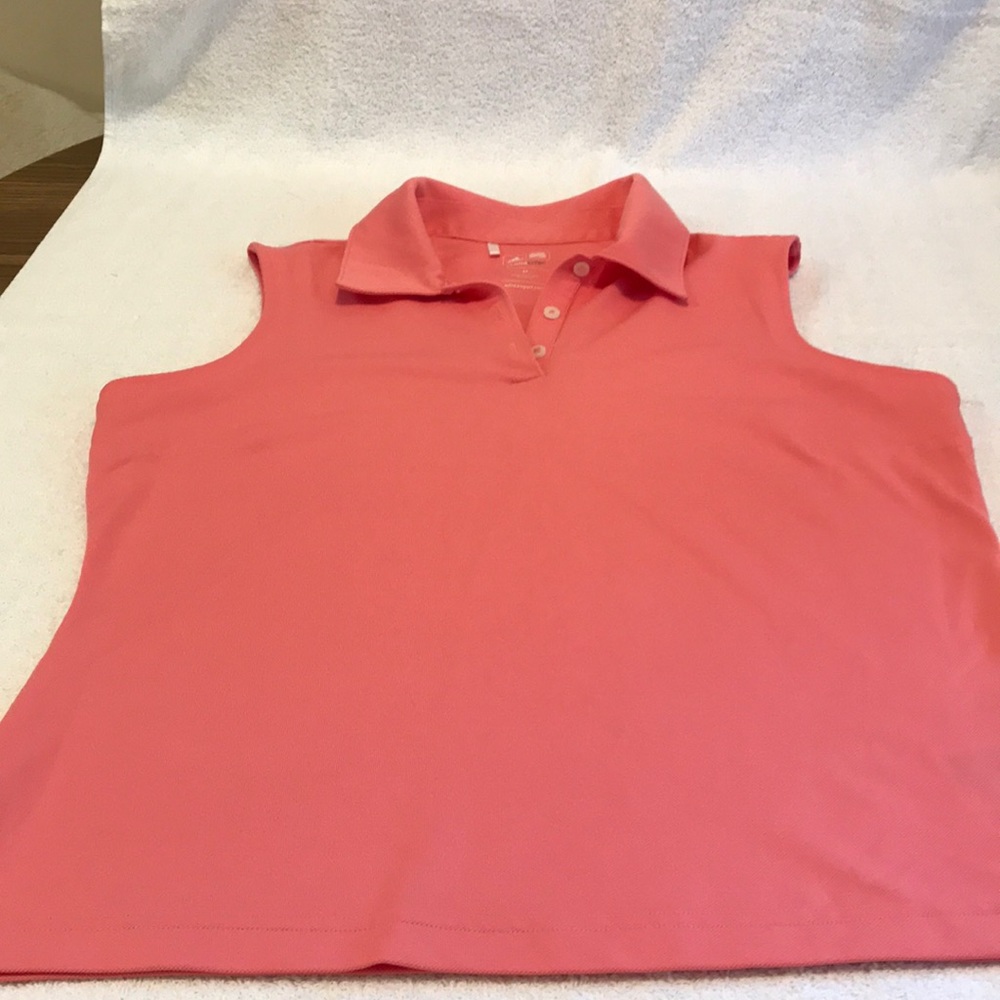 Adidas climatite Medium tank top with buttons